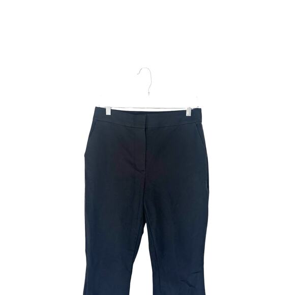 Boden Black Office Business Career Work Cropped Flare Trousers Pants‎ Size 8 - Picture 4 of 12